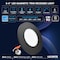 Luxrite 3-4 Inch LED Flush Mount & Recessed Light 5CCT 650LM Dimmable J-Box or 4 Recessed Can Black, 6PK LR24980 LR24983-6PK - alternate 7